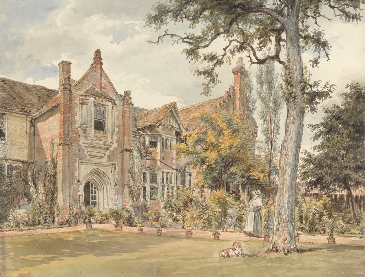 La maison de conférence, Watford - William Henry Hunt