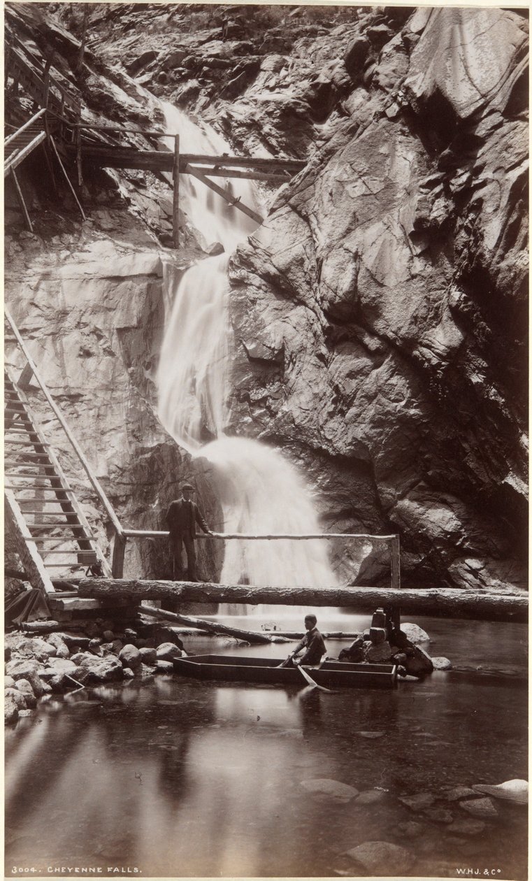 Chutes de Cheyenne - William Henry Jackson