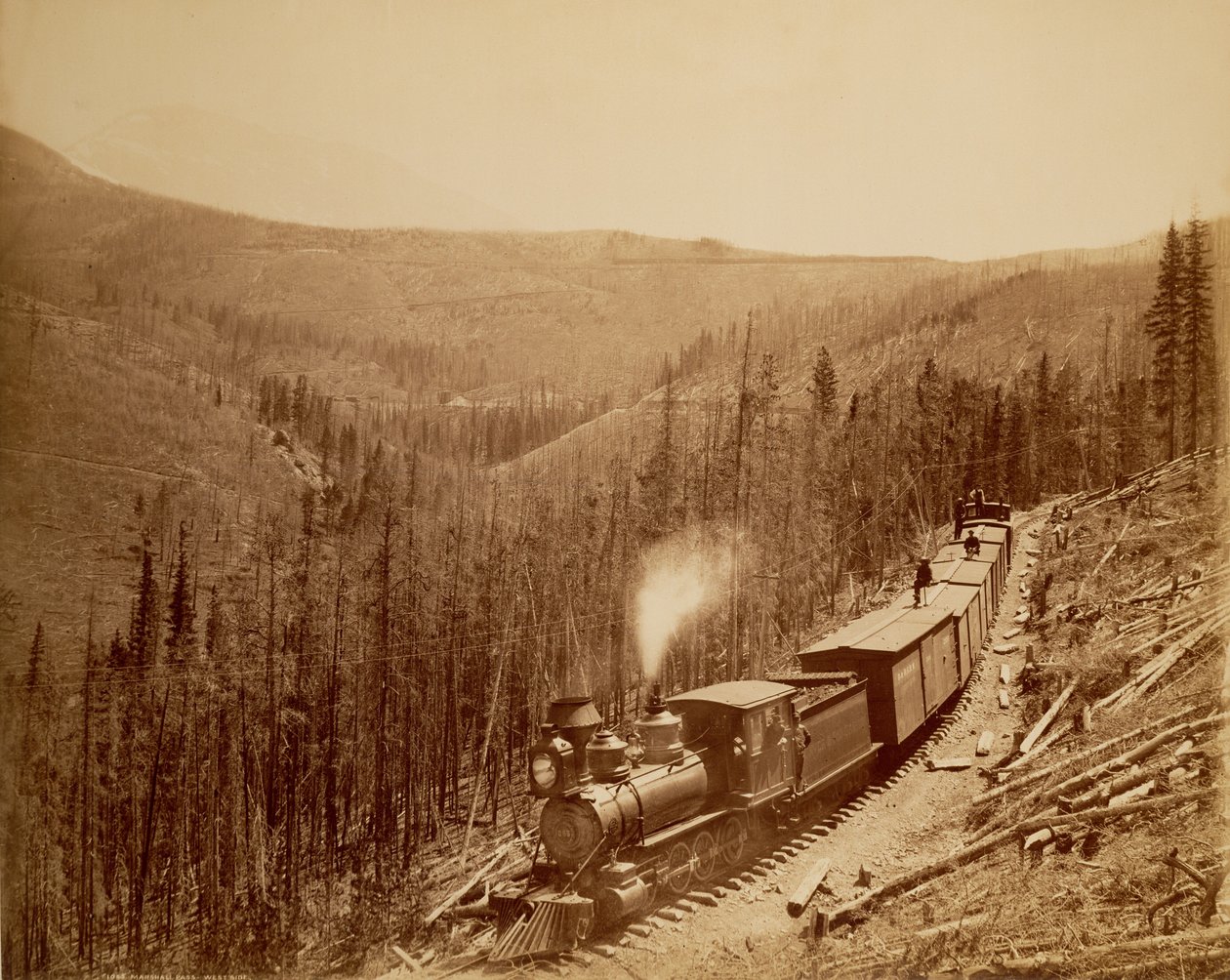 Col Marshall, côté ouest - William Henry Jackson