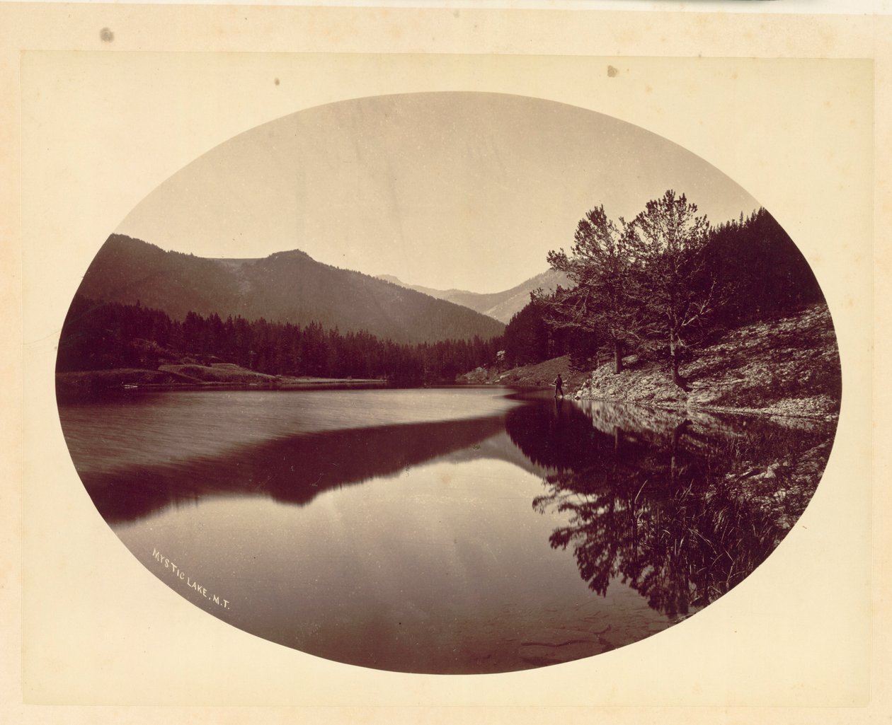 Lac mystique, M.T., 1872 - William Henry Jackson