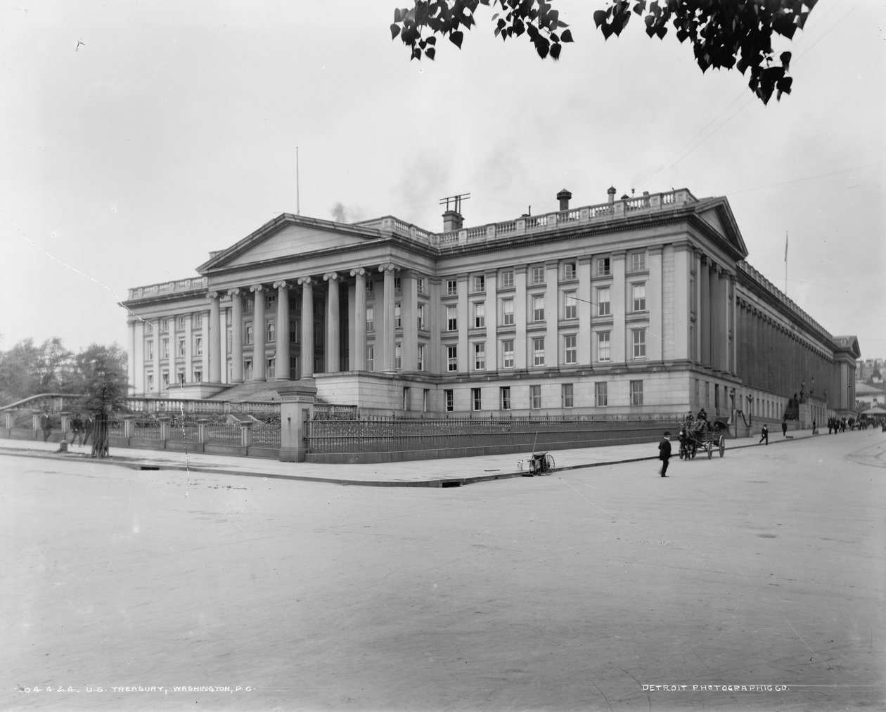 Trésor des États-Unis, Washington, D.C., 1880 - William Henry Jackson