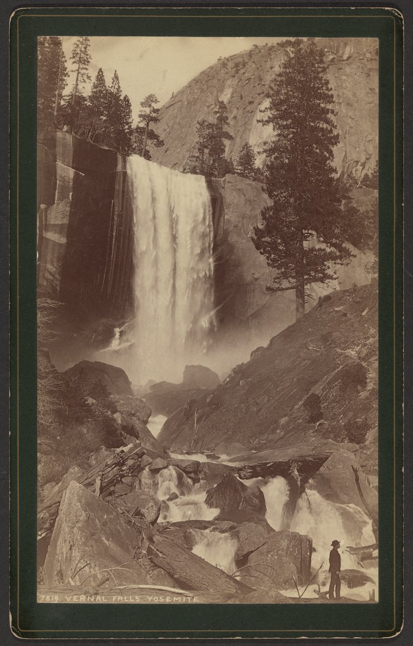 Chutes Vernal. Yosemite. - William Henry Jackson