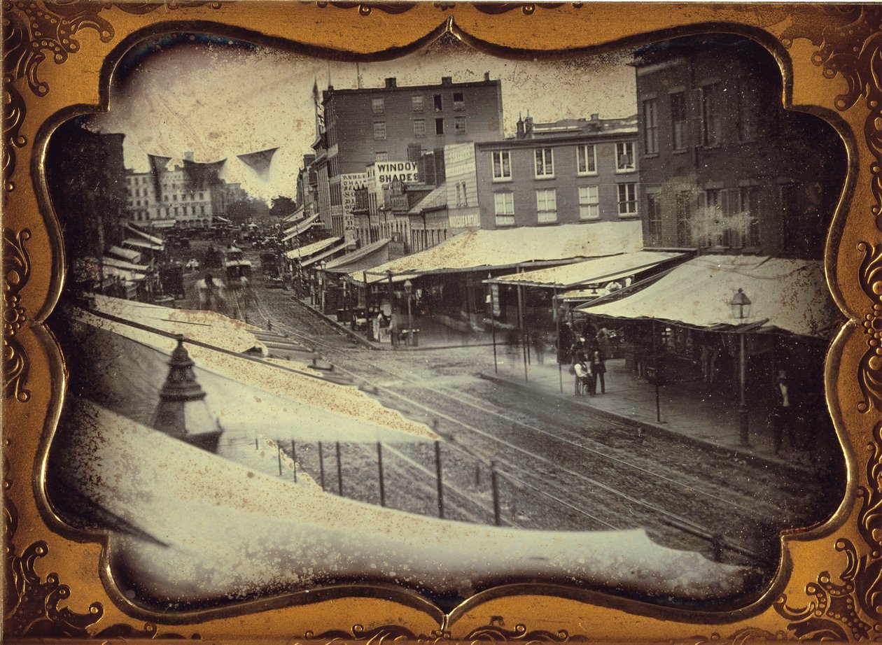 Chatham Square, New York, vers 1853 - William Henry Lewis