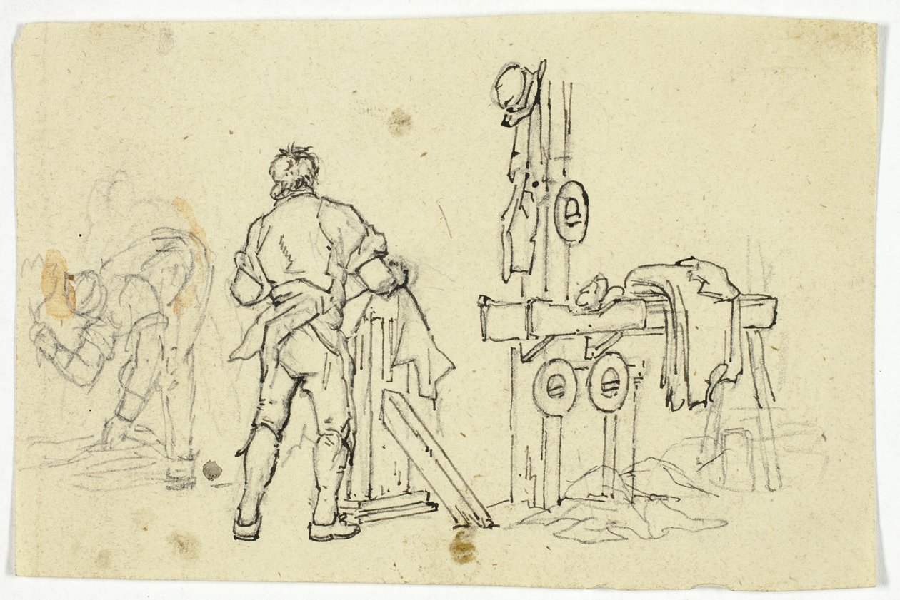 Deux ouvriers - William Henry Pyne