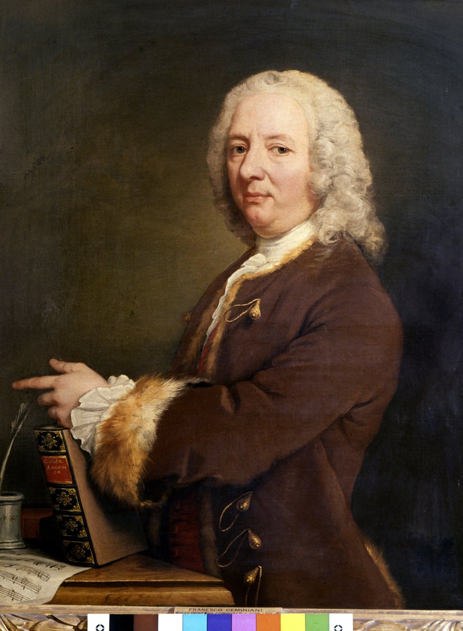 Portrait de Francesco Saverio Geminiani - William Hoare