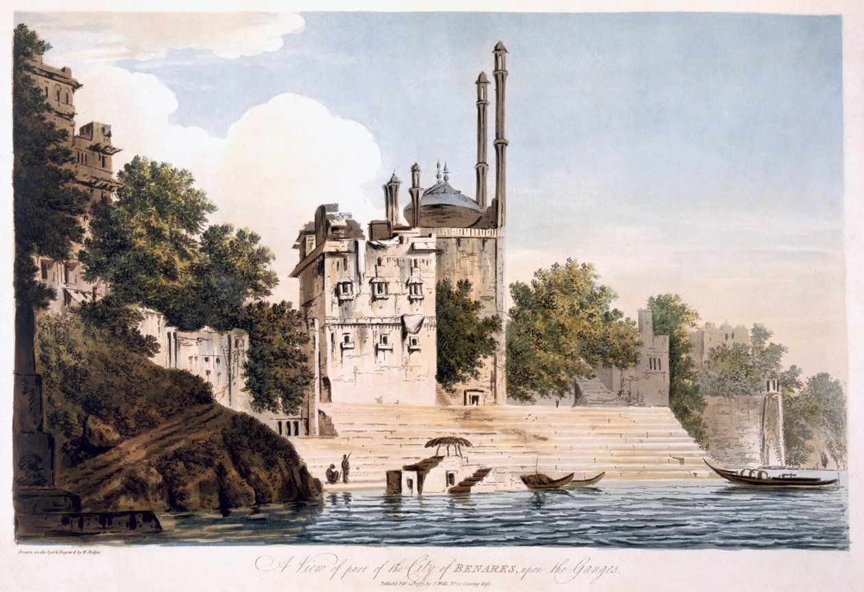 Bénarès sur le Gange, 1787 - William Hodges