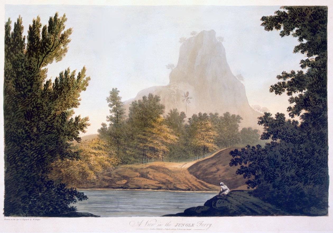 Vue de la jungle, 1788 - William Hodges
