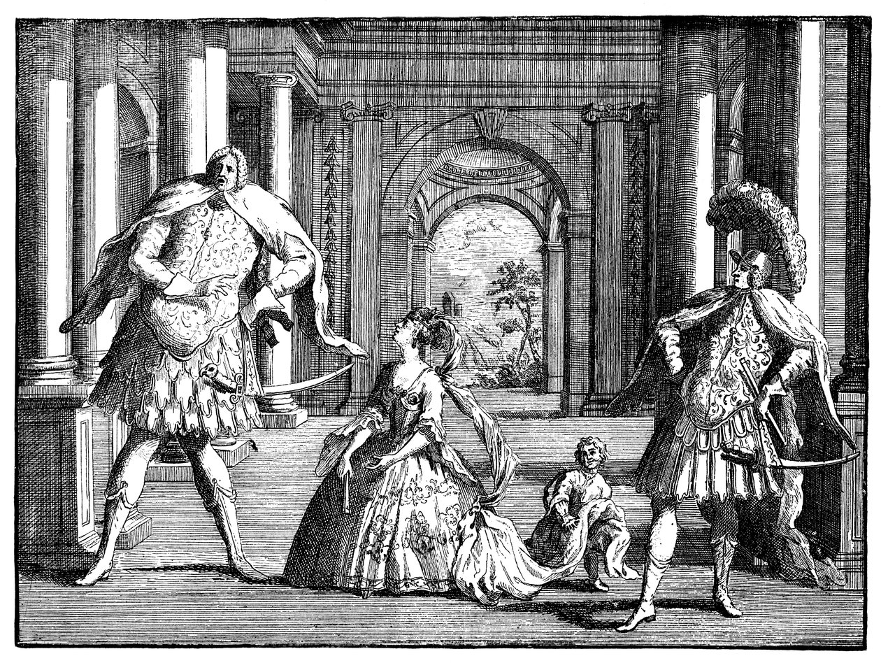 Berenstat, Cuzzoni et Senesino c1725 - William Hogarth
