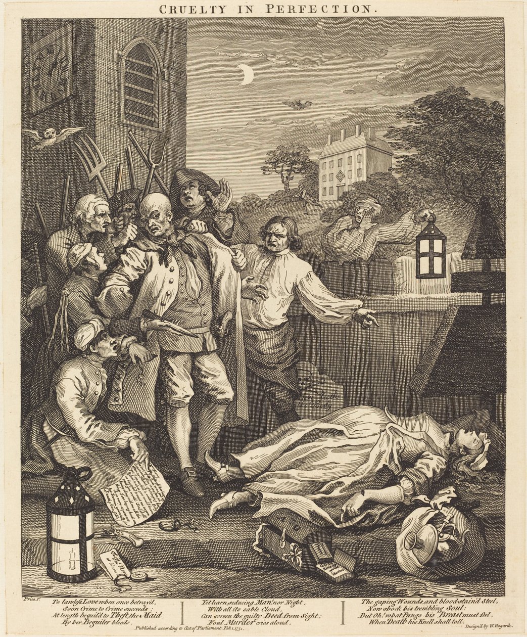 Cruauté en perfection - William Hogarth