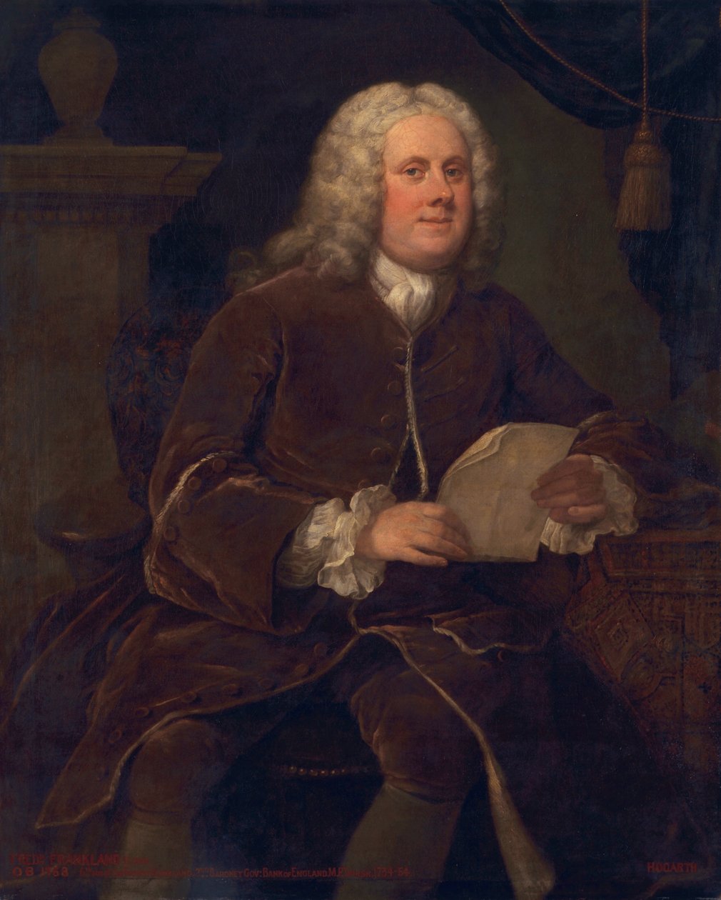 Frederick Frankland, c.1739-40 - William Hogarth