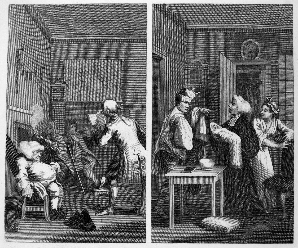 Frontispice de Tristram Shandy - William Hogarth