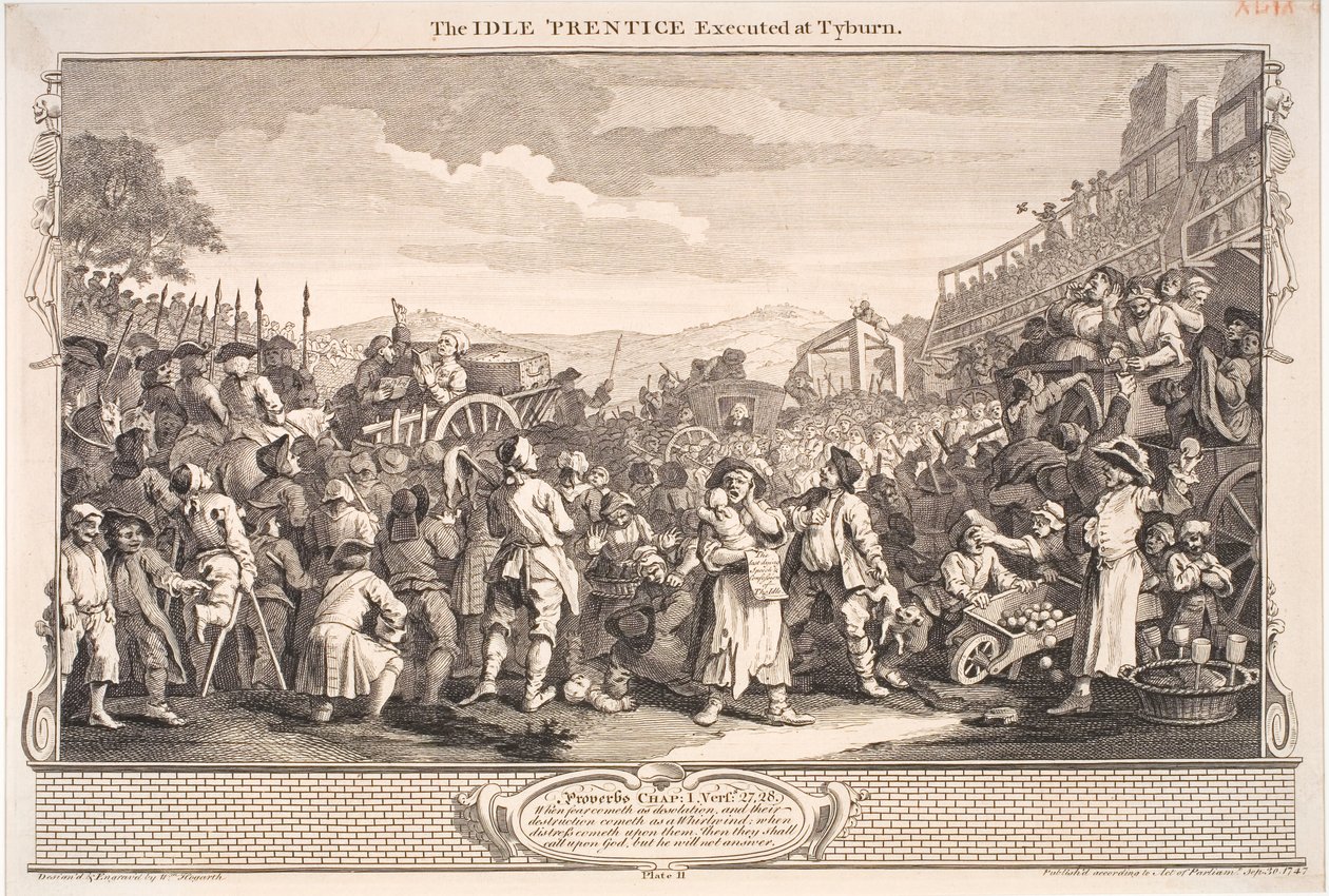 Industrie et oisiveté - William Hogarth
