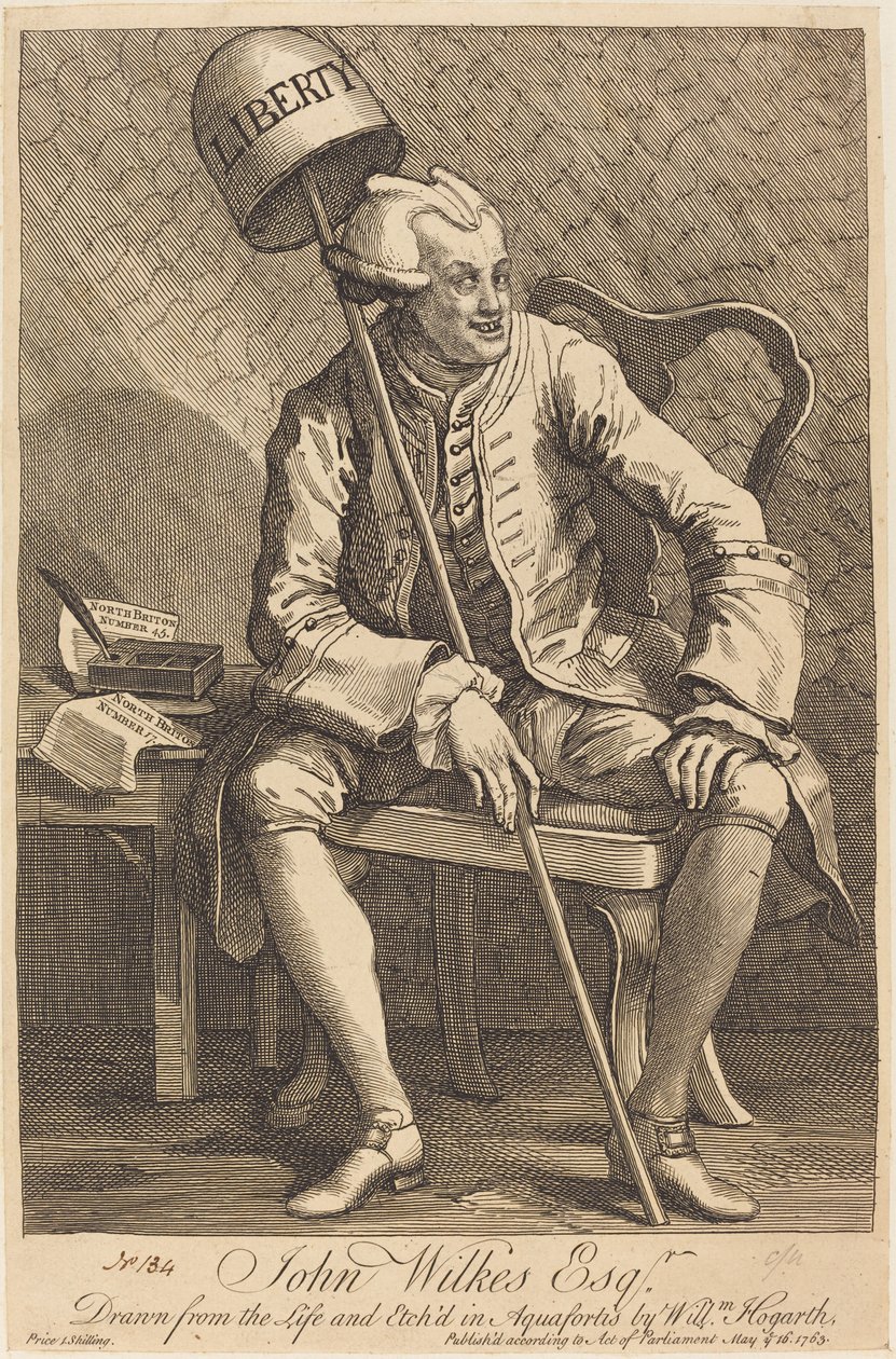John Wilkes Esq. - William Hogarth