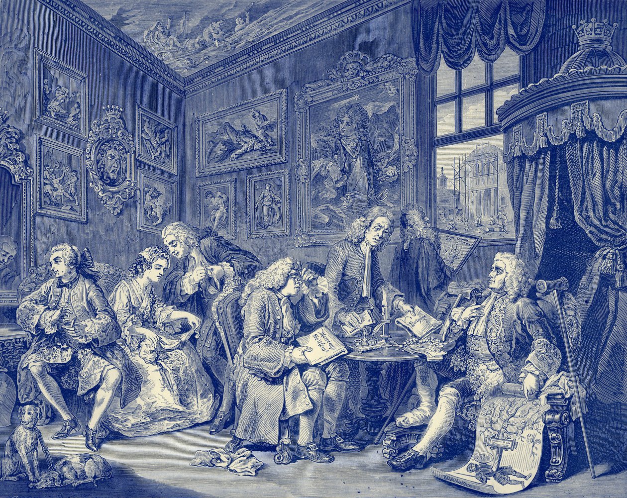 Mariage à la mode - William Hogarth