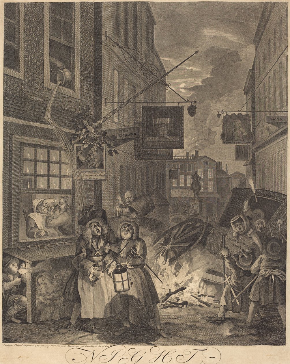 Nuit - William Hogarth