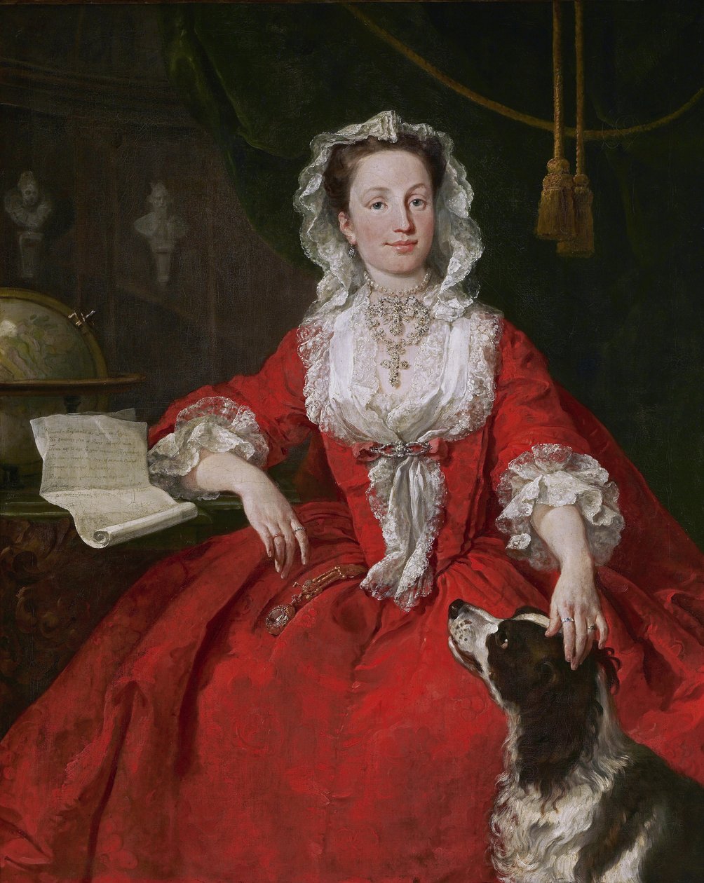 Portrait de Miss Mary Edwards - William Hogarth