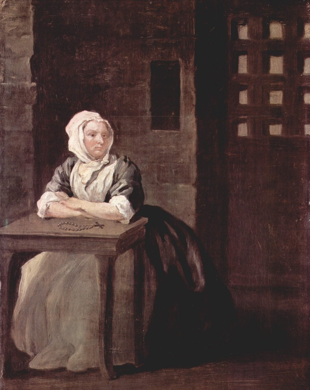 Sarah Malcolm (décédée en 1733) - William Hogarth