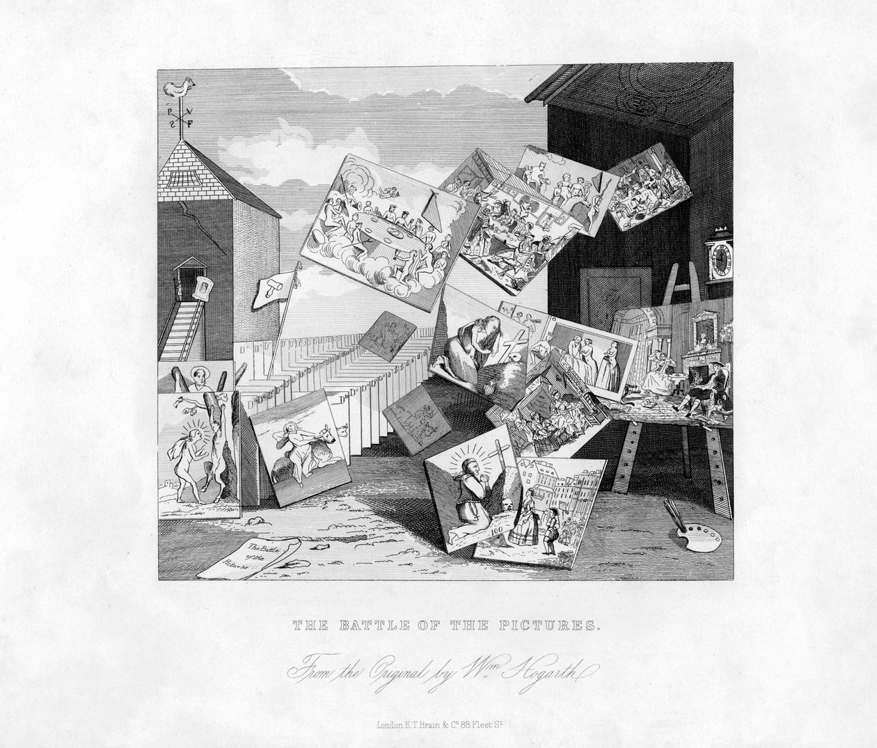La Bataille des images, 19ème siècle - William Hogarth