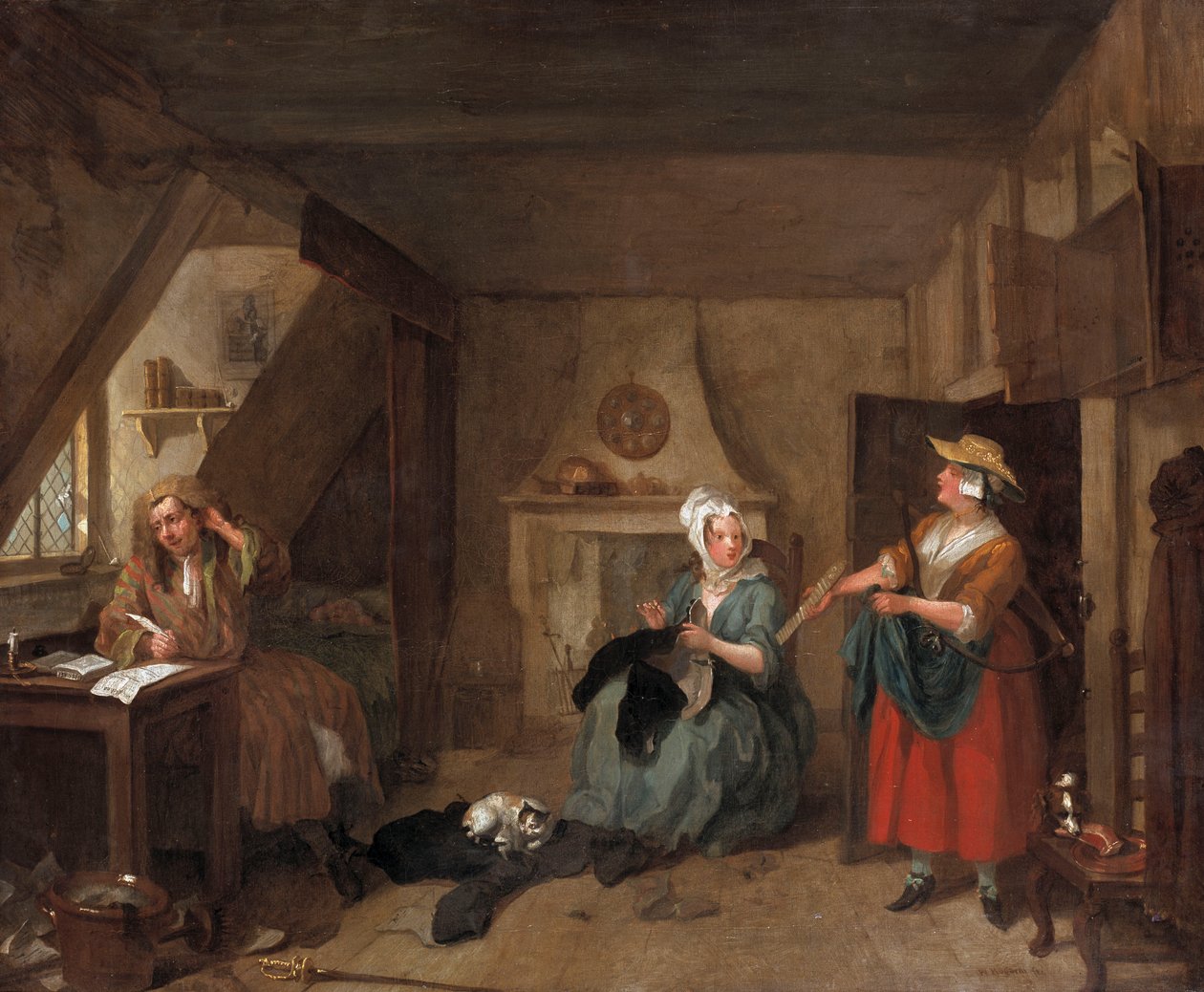 Le Poète en détresse, c.1736 - William Hogarth