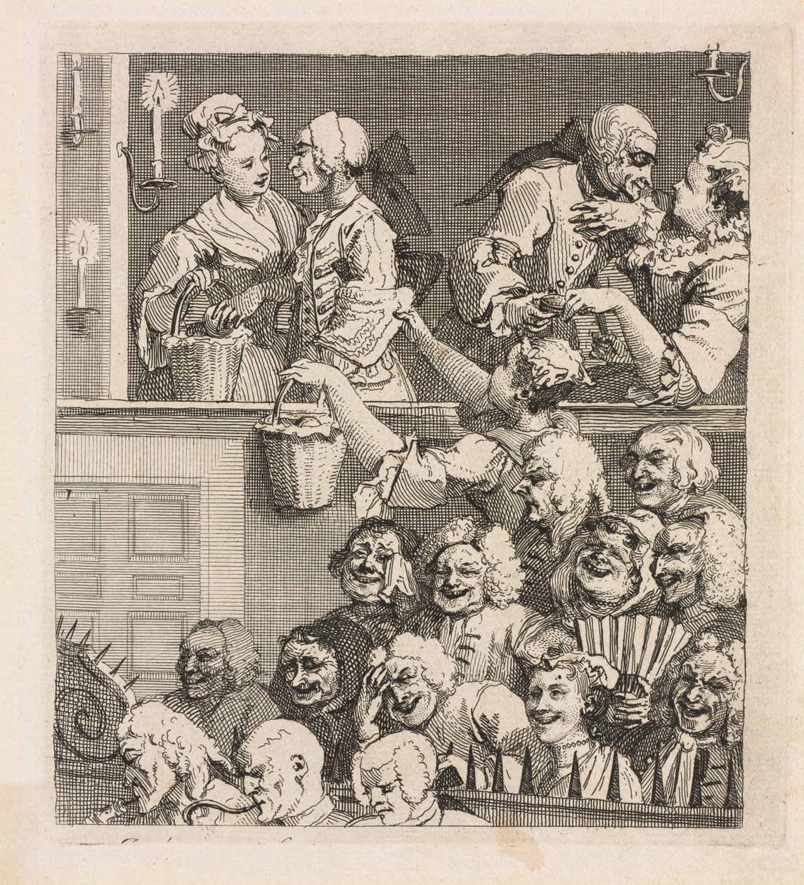 Le Public rieur - William Hogarth