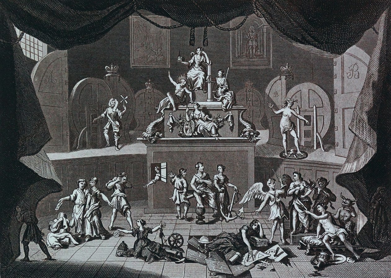 La loterie - William Hogarth