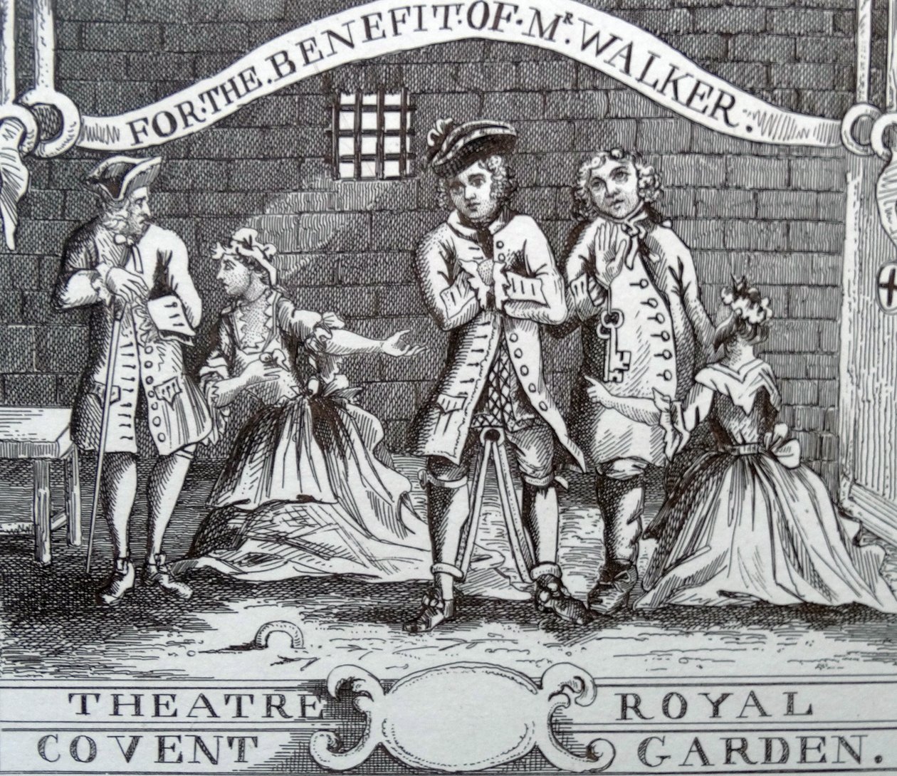 Billet pour le théâtre - William Hogarth
