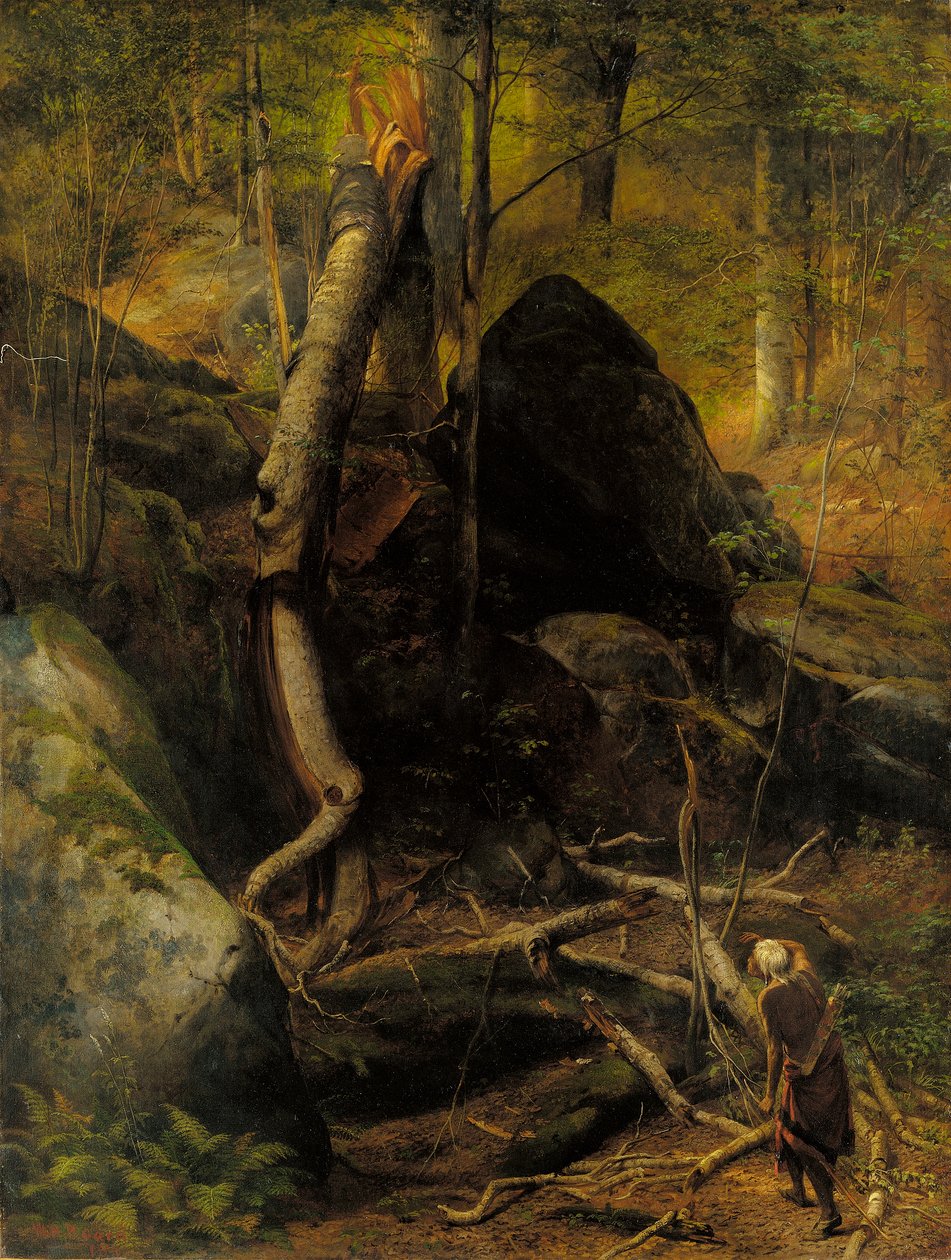 Le repère tombé - William Holbrook Beard
