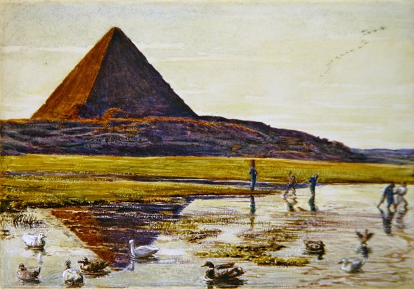 La Grande Pyramide - William Holman Hunt