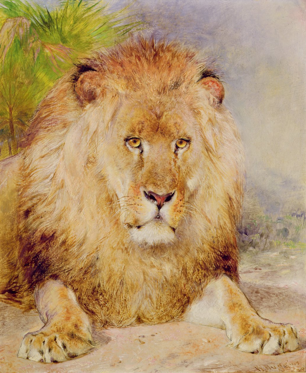 Lion - William Huggins