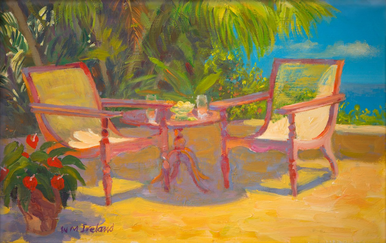 Terrasse caribéenne - William Ireland