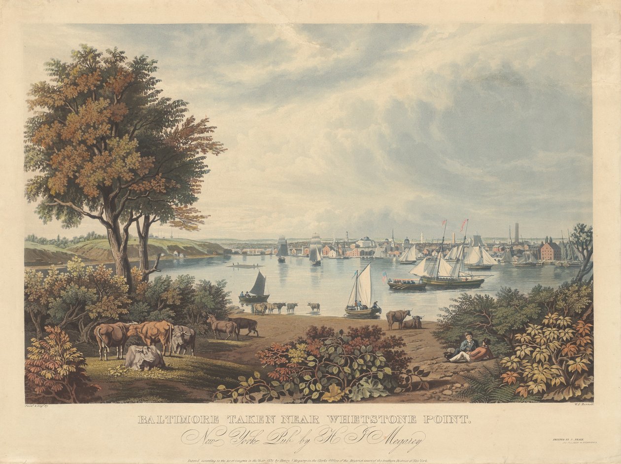 Baltimore pris près de Whetstone Point - William James Bennett