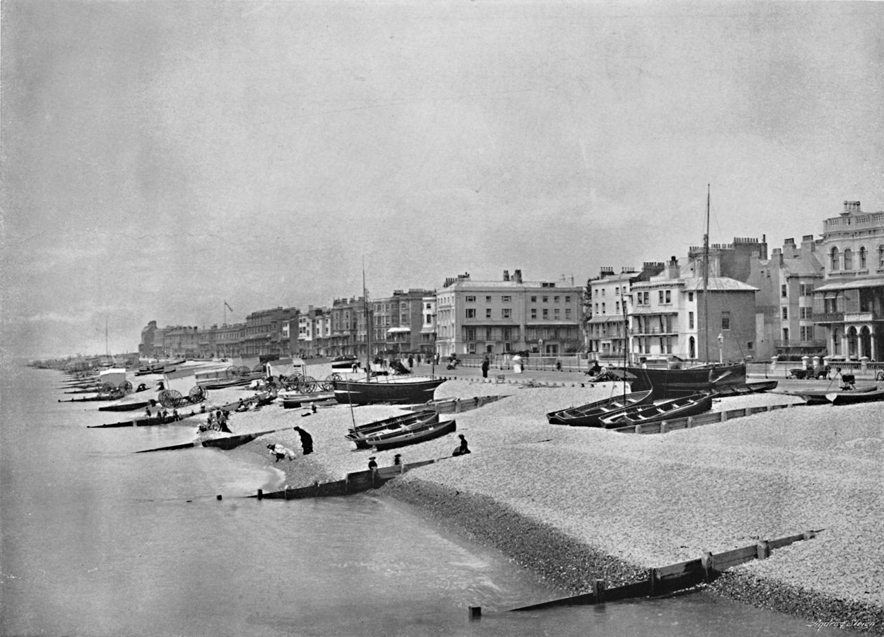 La Parade, Worthing, vers 1896 - William James Gardiner