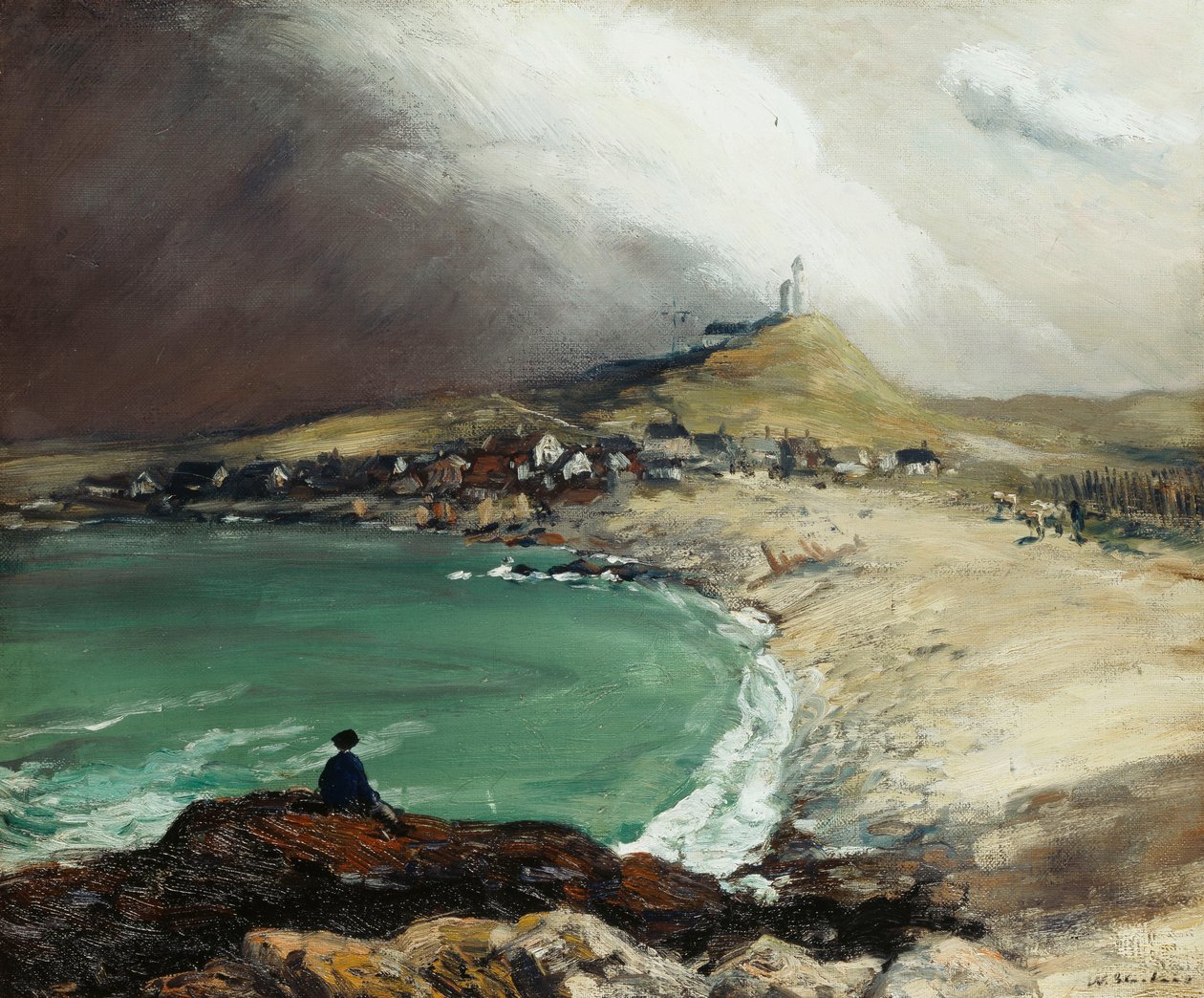 Cap Noir, St. Pierre - William James Glackens