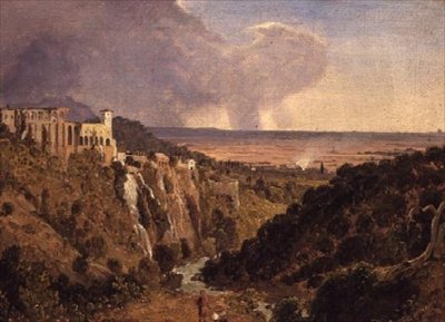 Tivoli et la campagne environnante - William James Linton