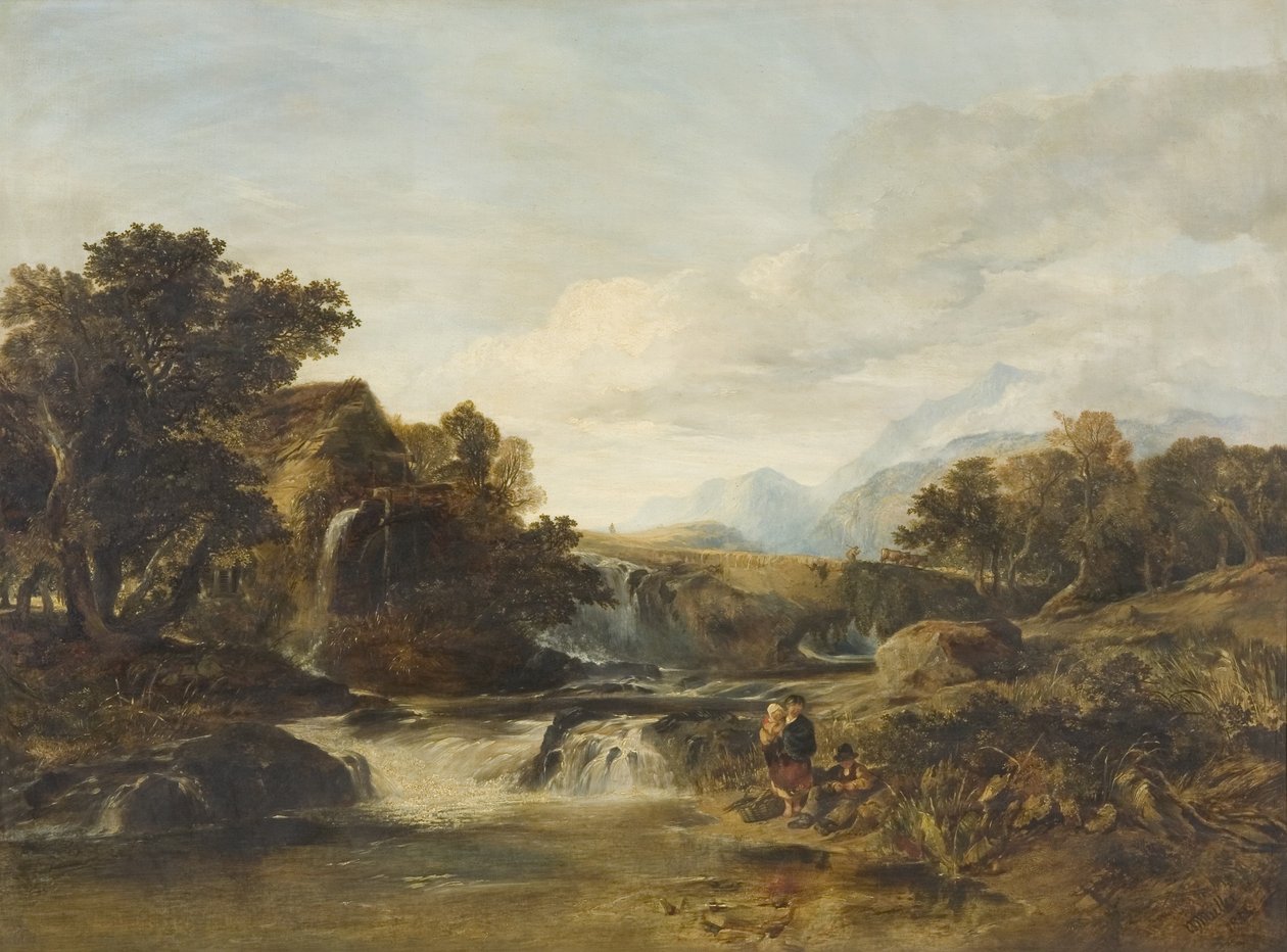 Pandy Mill, Nord du Pays de Galles - William James Muller