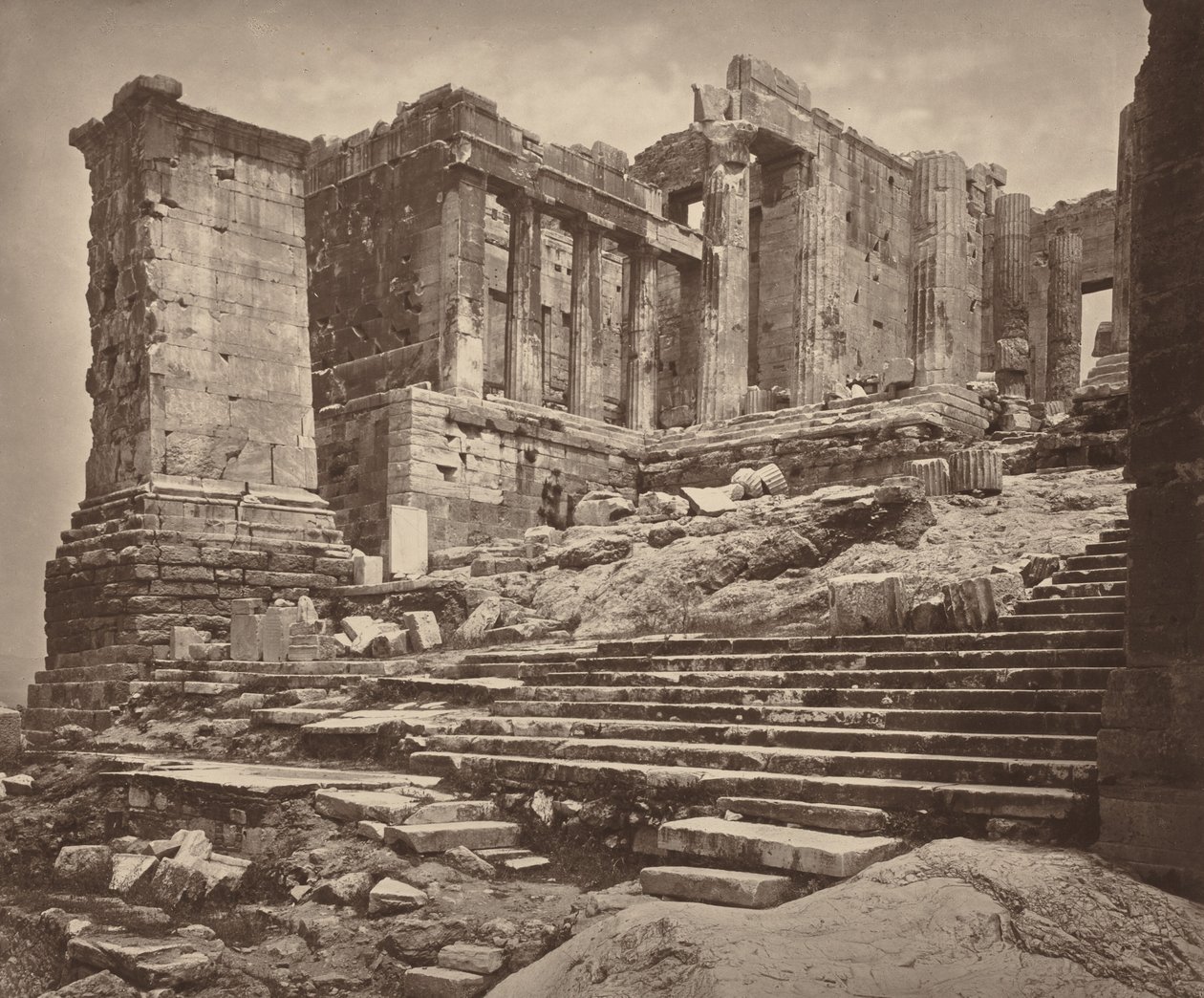 Propylée du Sud-Ouest, 1882 (photo) - William James Stillman