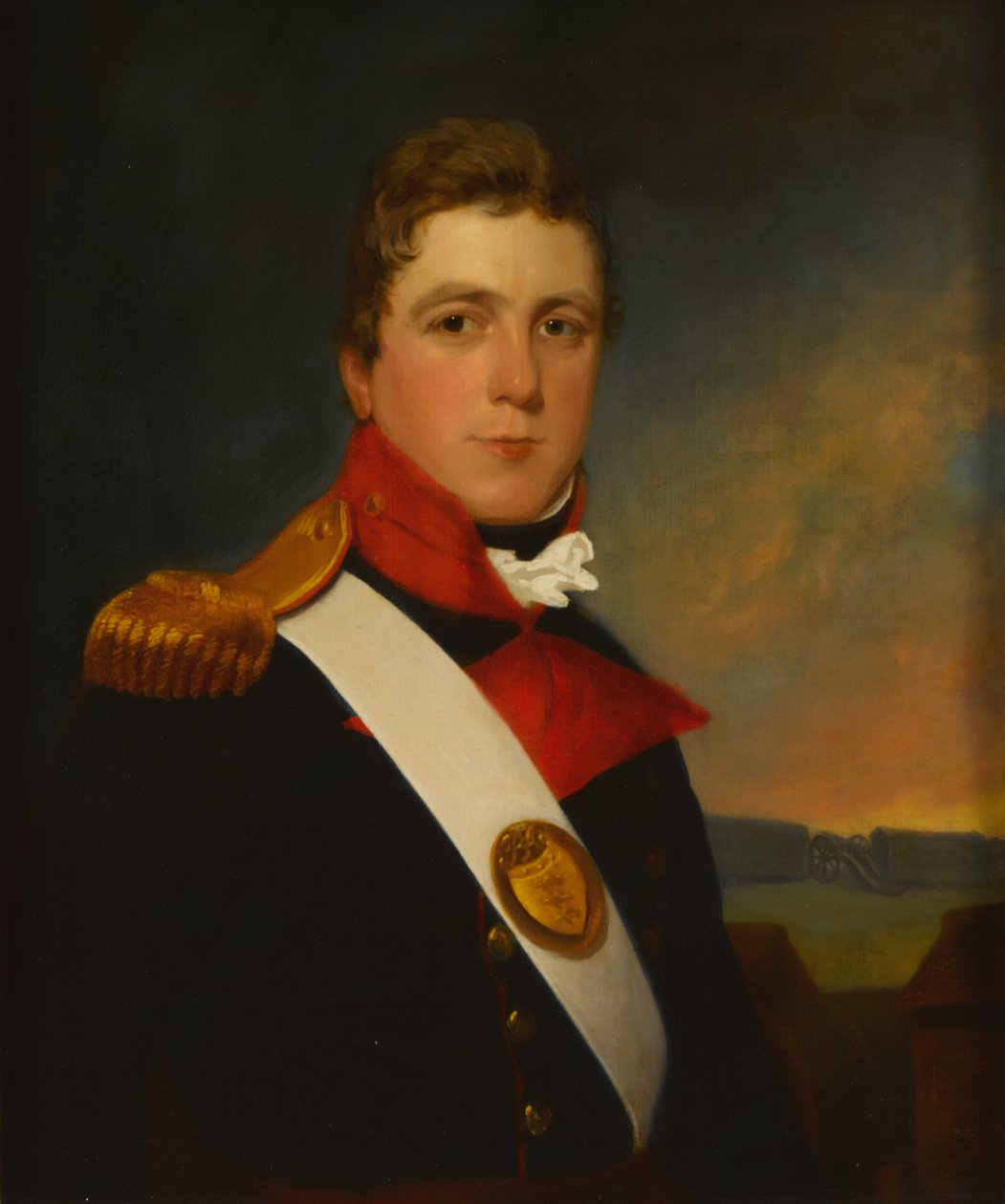 Major Christopher Hodgson, artillerie de Bombay - William John Newton