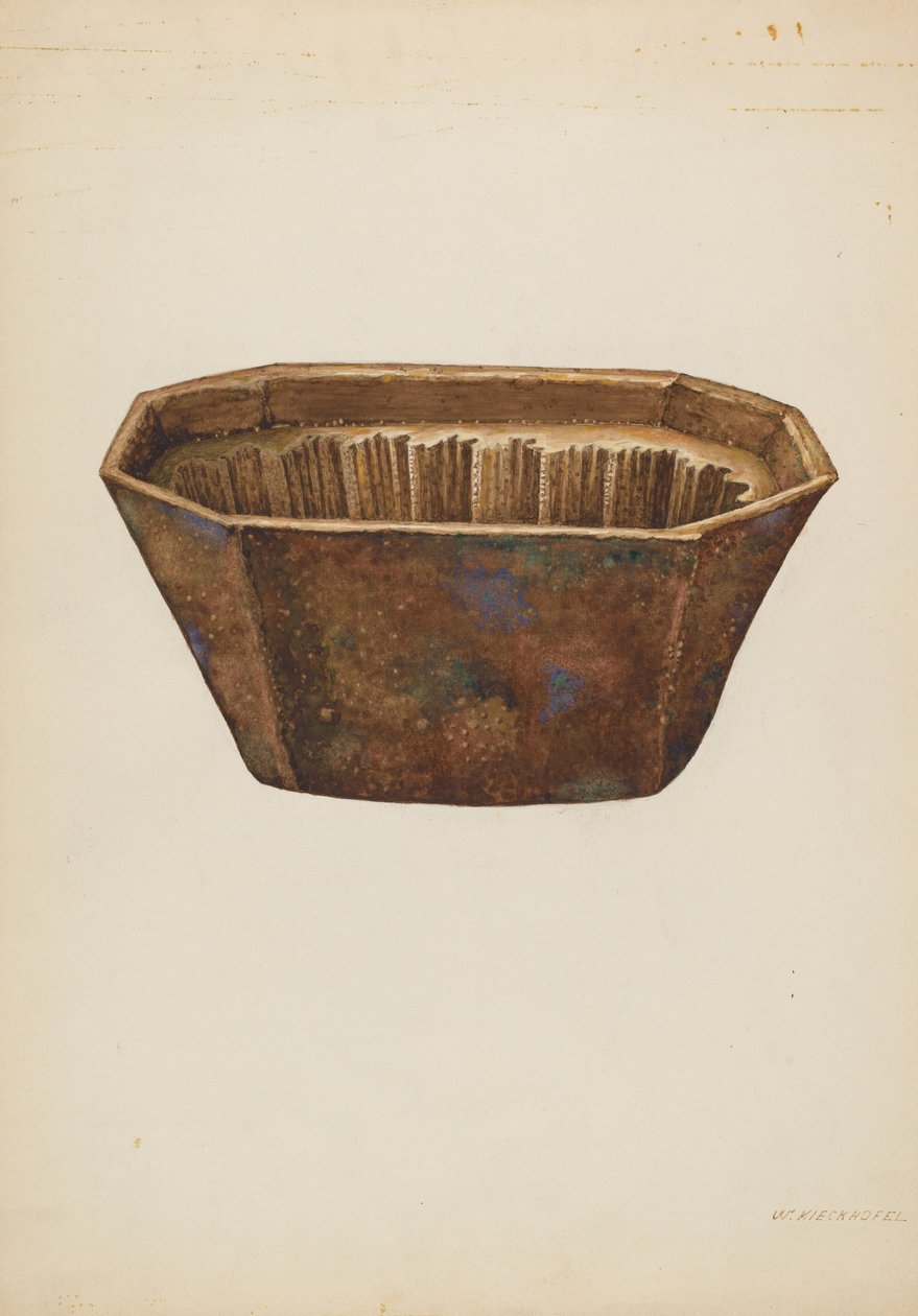 Moule de poterie - William Kieckhofel
