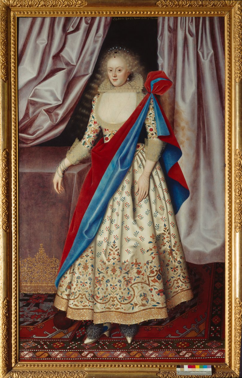 Lady Isabella Rich vers 1615 - William Larkin