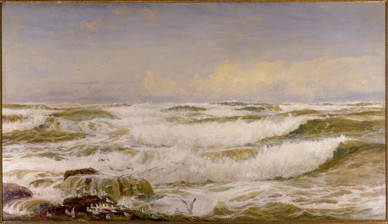 Un vent de tempête - William Lionel Wyllie