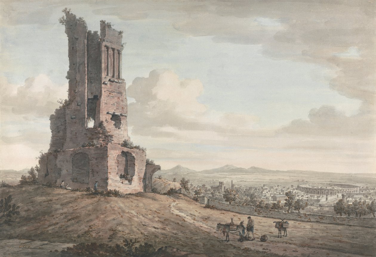 Nîmes depuis la Tour Magne - William Marlow