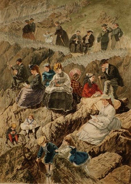 Visiteurs à Ilfracombe, North Devon - William McConnell