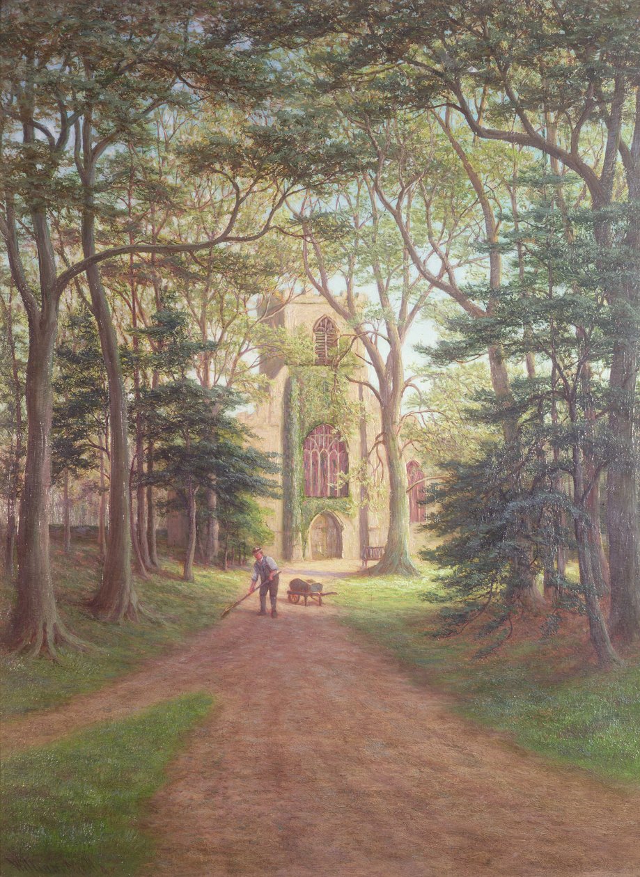 Église de Harewood, Yorkshire - William Mellor