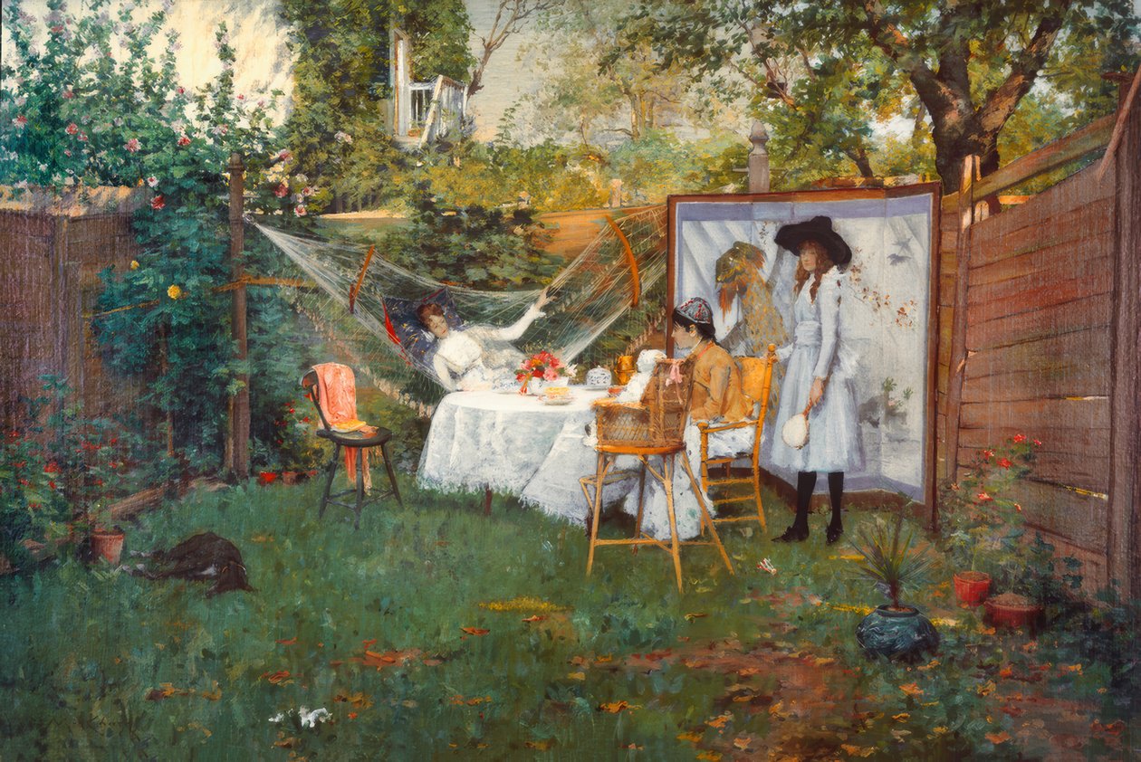 Petit déjeuner en plein air - William Merritt Chase