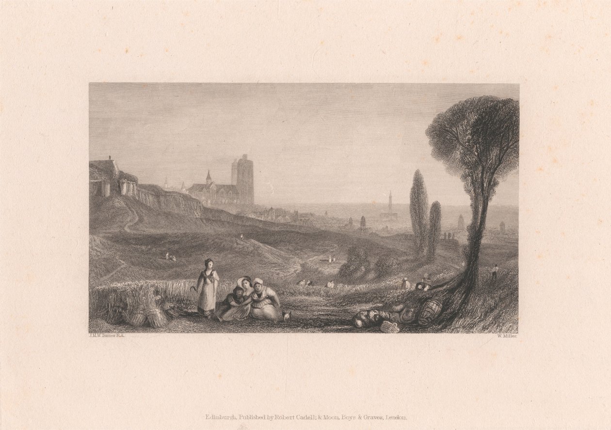 Bruxelles - Vue lointaine - William Miller
