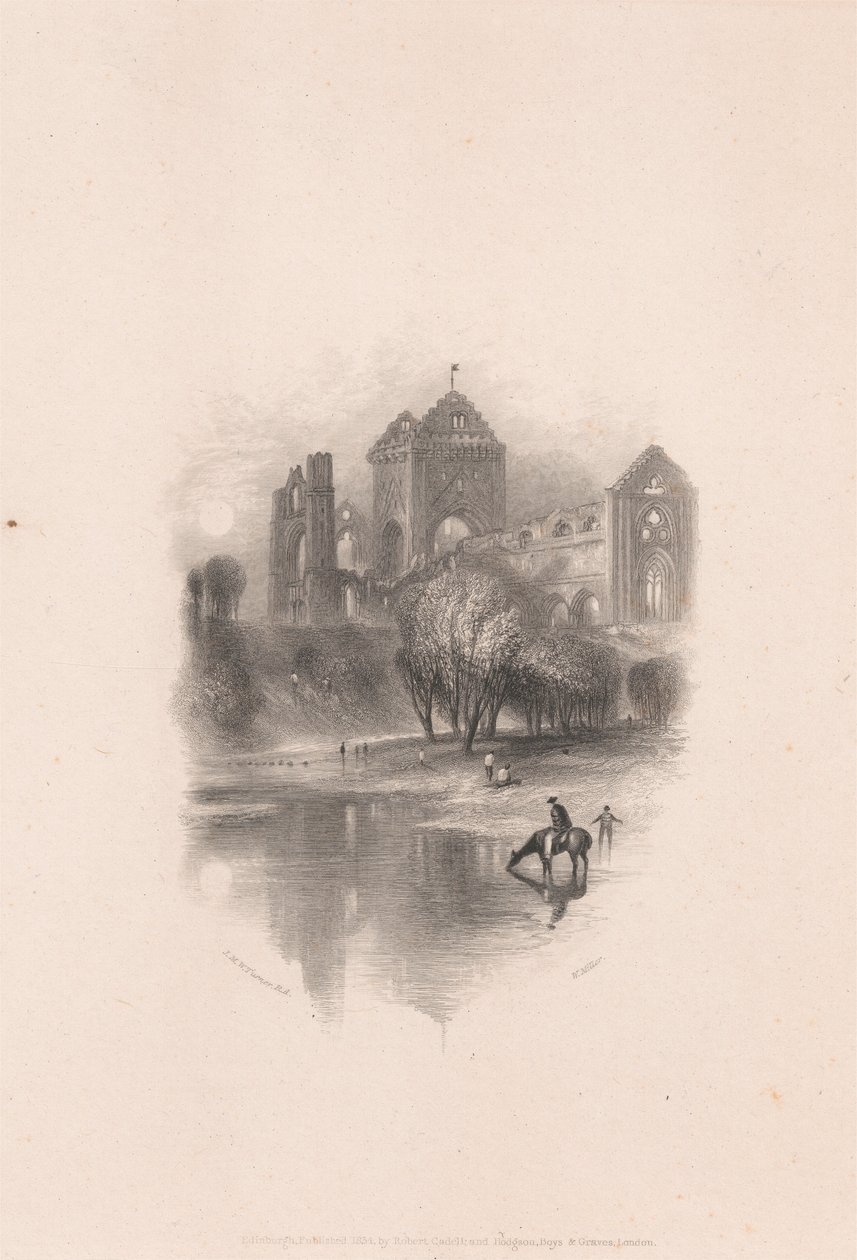 Nouvelle abbaye, près de Dumfries - William Miller
