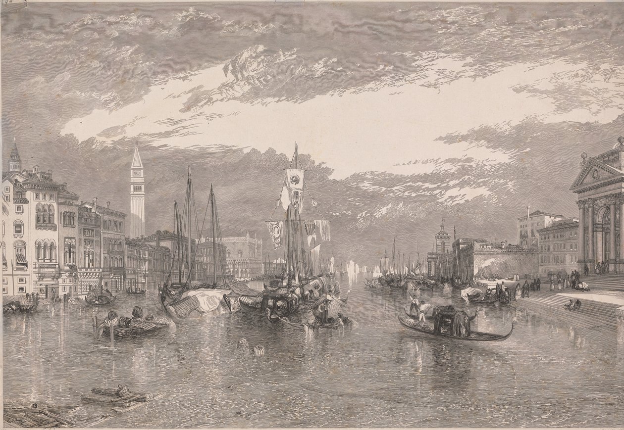 Le Grand Canal, Venise - William Miller