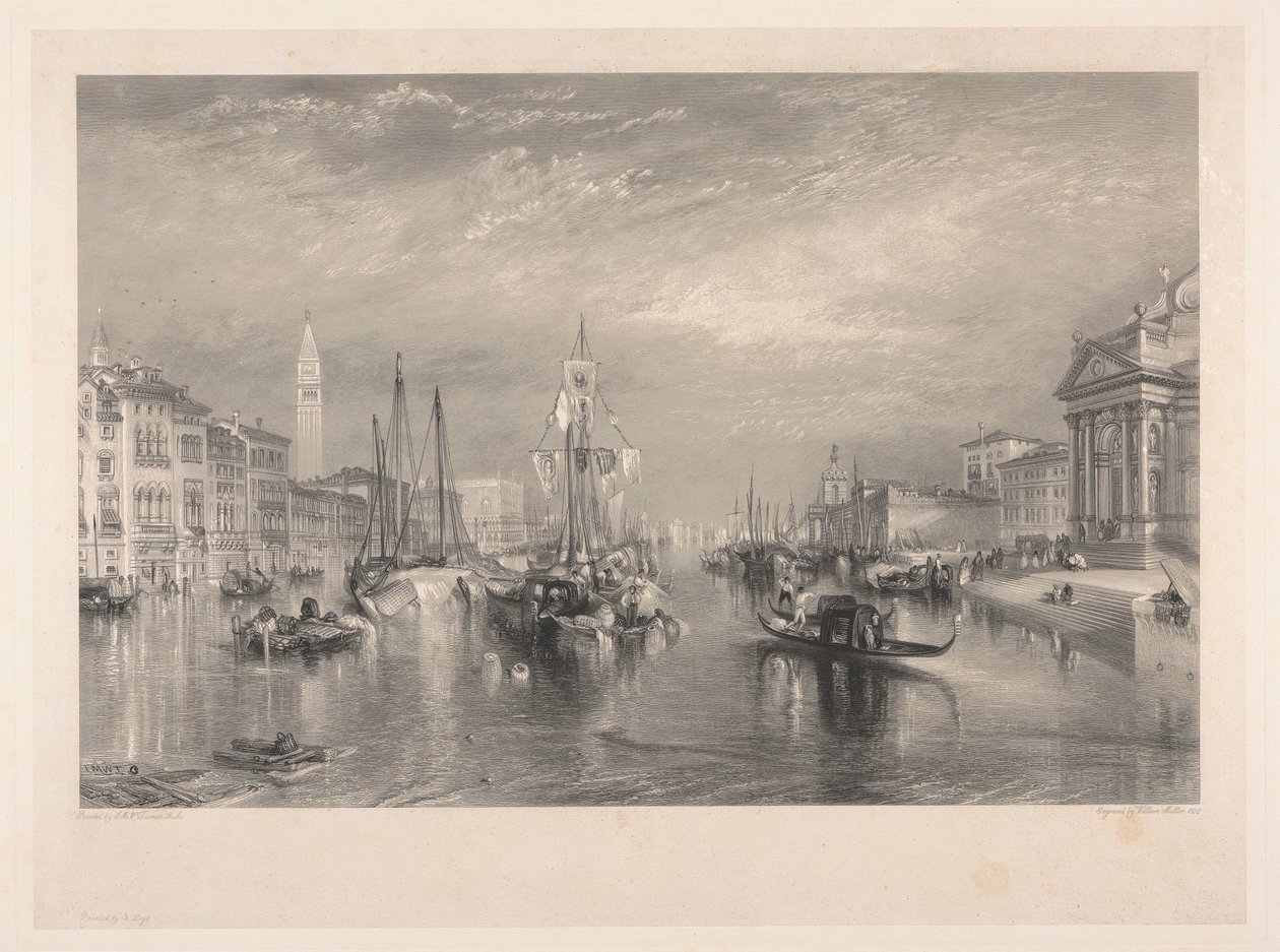 Le Grand Canal, Venise - William Miller