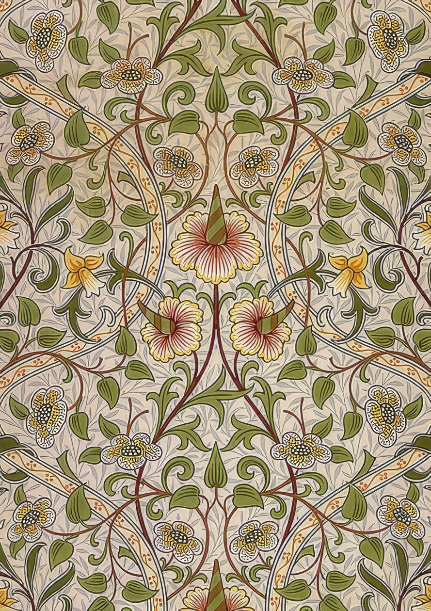 Tissu décoratif. 1876-90 - William Morris