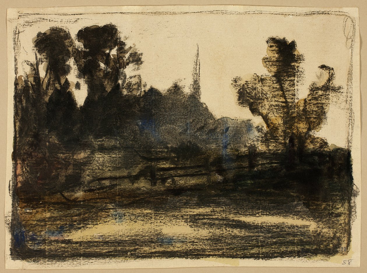 Paysage - William Morris Hunt